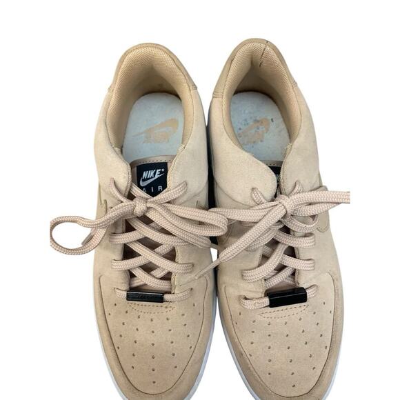 Size 7.5 - Nike Air Force 1 Sage Low Particle Beige Womans - Picture 9 of 10